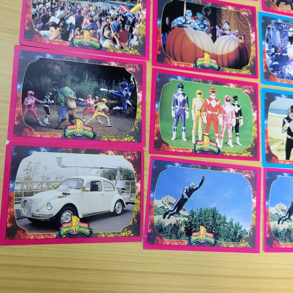 1994 Mighty Morphin Power Rangers Series 2 Trading Card Lot of 45 Bundle Common - Picture 11 of 12